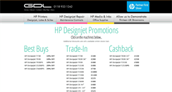 Desktop Screenshot of hpdesignjet.net