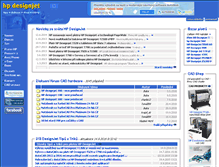 Tablet Screenshot of hpdesignjet.cz